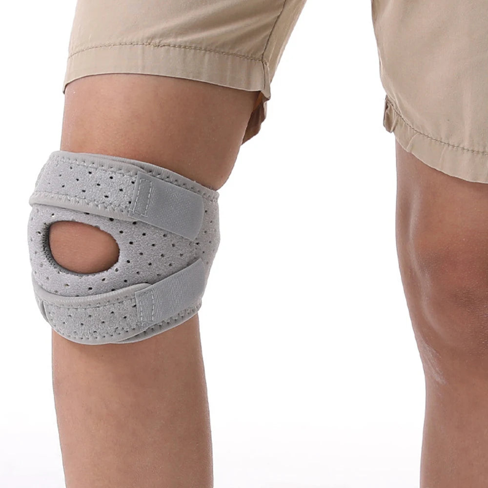 1PCS Knee Brace for Kids, Adjustable Knee Support for Meniscus Tear, Knee Pain, Arthritis, Injury Recovery, Running, Workout