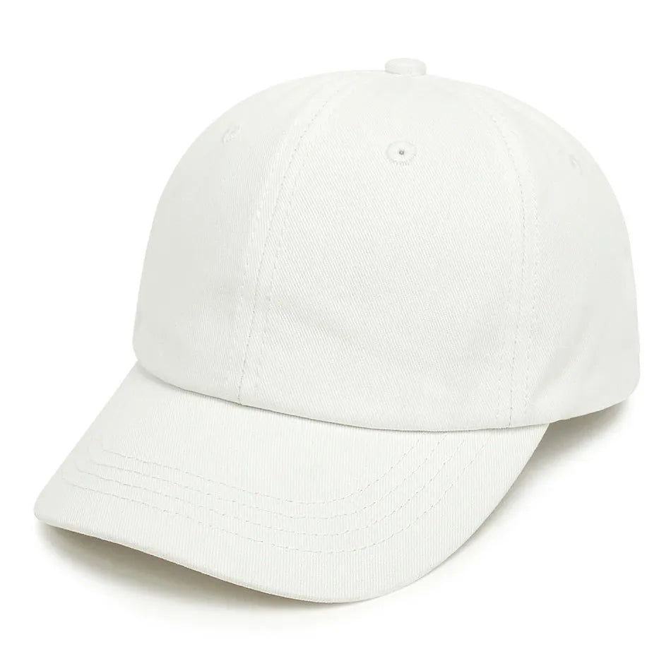 Baby Girl Baseball Caps Pink Black White Gray Children Low Profile Sun Hat Kids Boy Running Headwear Clothing Accessories