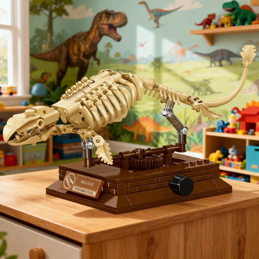 KNEW BUILT Pterosaur Dinosaur Fossil Building Block Toy-Gift for Collector,Educational STEM Toy & Home Decor,Boys' Birthday Gift