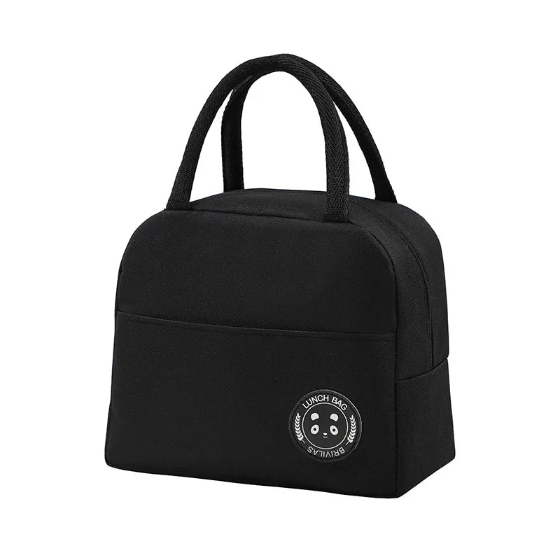 Aluminum Foil Insulated Lunch Bag for Office Workers Portable Lunch Box Lunch Bag Minimalist Kid Insulated  Handbag