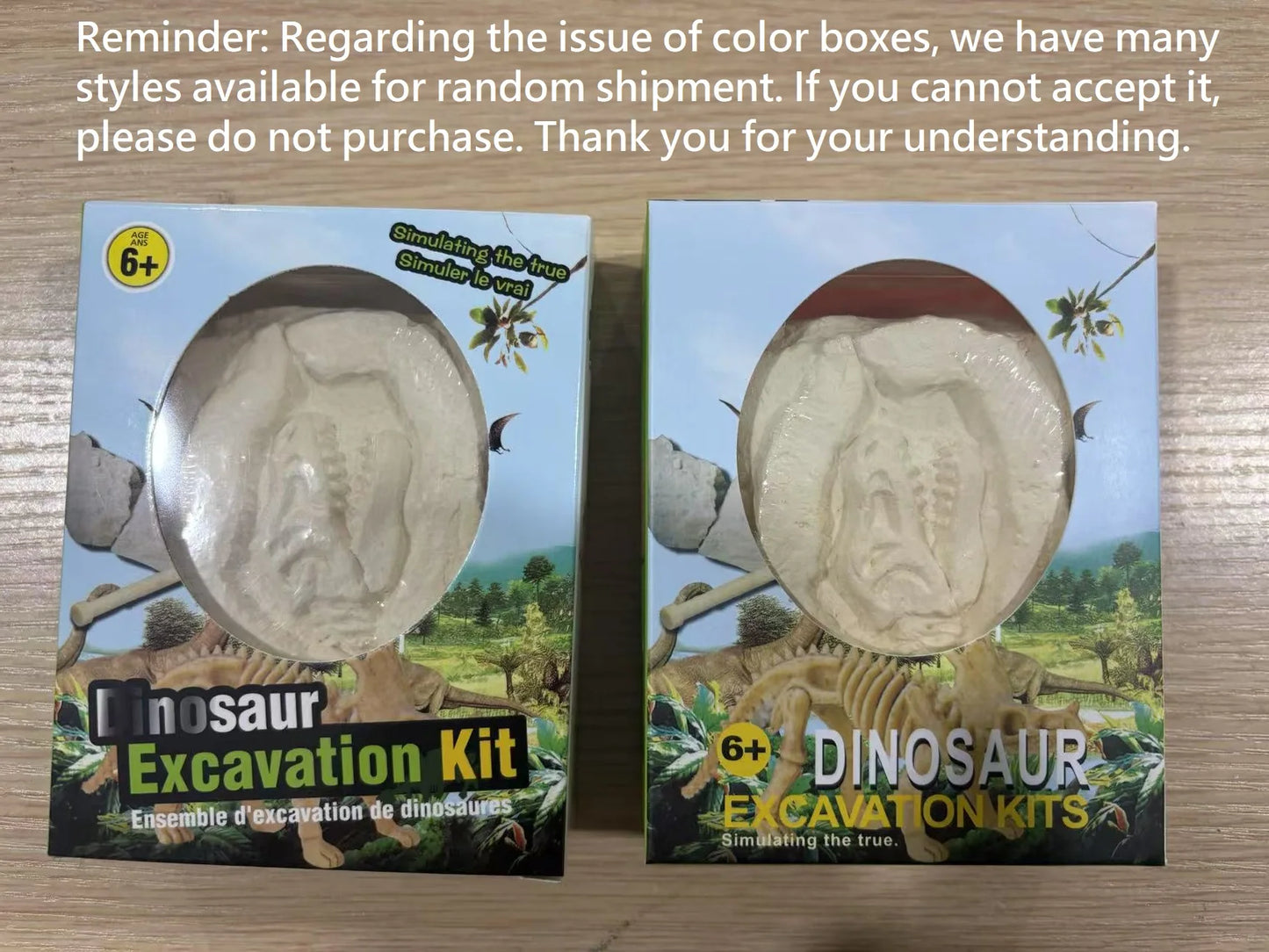 Educational Dinosaur Fossil Excavation Toys Archaeological Dig DIY Assembly Model For Children Boys Girls Birthday Xmas Gifts