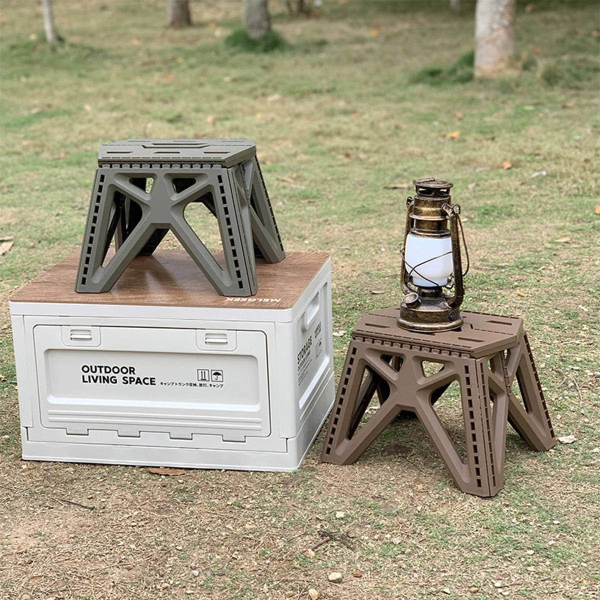 Portable Folding Chair High Load Bearing Durable Foldable Small Stool for Indoor/Outdoor Use, Camping, Hiking, Fishing, BBQ