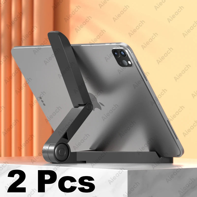 Desktops Stand For Tablet 4.7 to 12.9 inch , Adjustable Folding Bracket Tablet Holder For iPad Xiaomi Samsung Mobile Phone Suppo