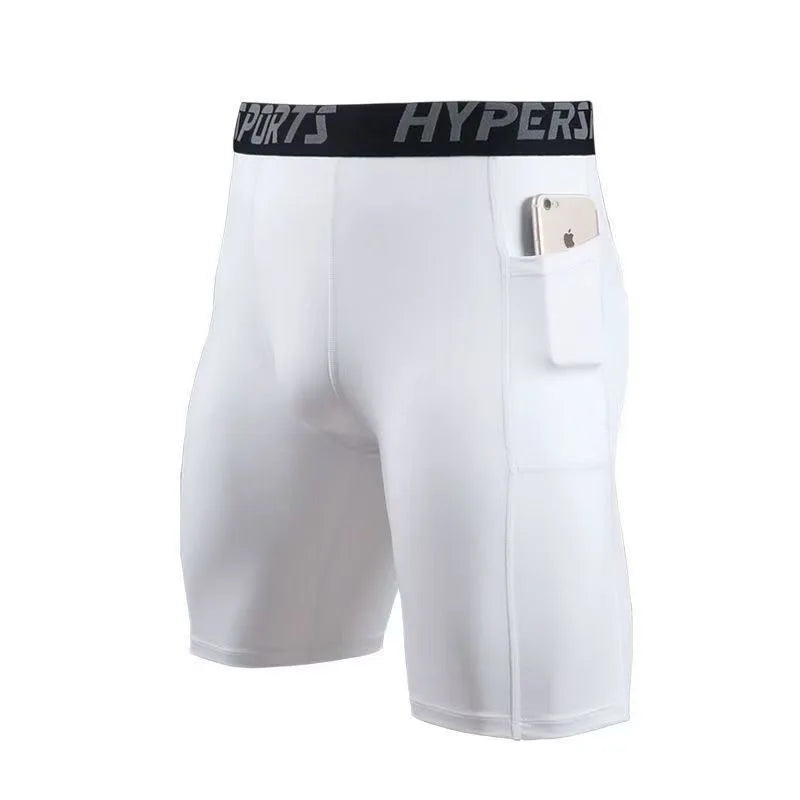 2026Compression Shorts Men Summer Sportswear Training Tights Gym Fitness Leggings Short Pants Sport Bottoms Running Shorts Men
