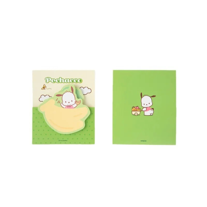 Trendy Sound Sanrio kawaii stationery Double-layer post-it notes hello kitty office notes sticky sticky notes korean kuromi