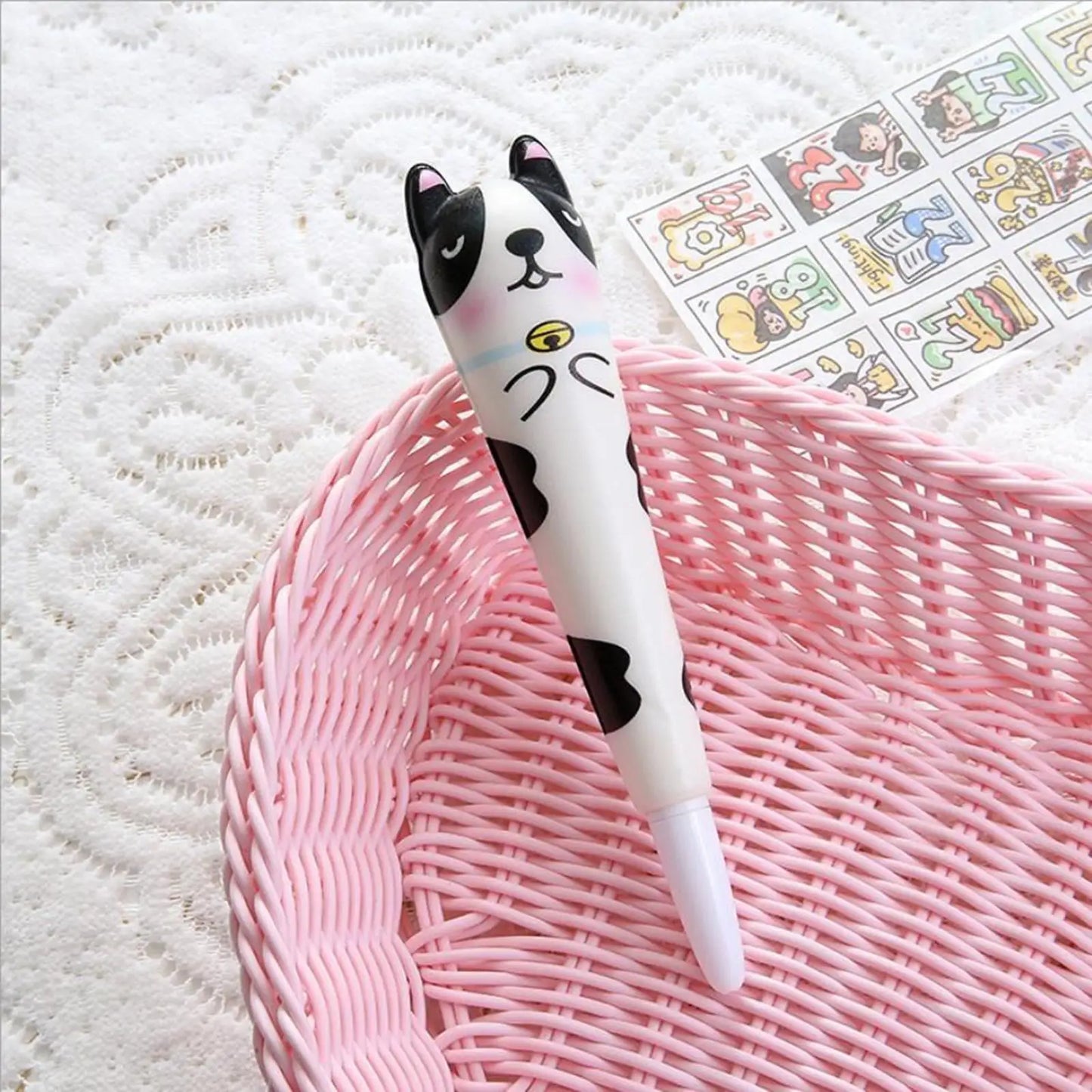 Fancy Pencil Fidget Topper Stress Relief Pen Pretty Pens to Write for Children and Learning Environments