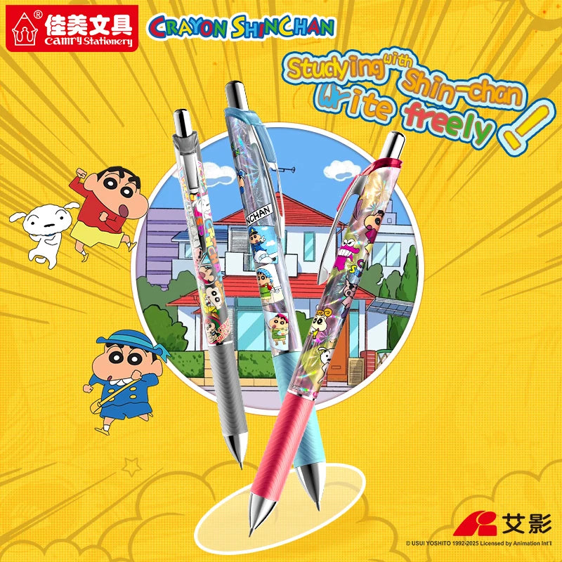 Crayon Shin-Chan Cartoon Mechanical Pencil Blind Box Creative Mystery Box Students Stationery Writing Instrument Children Gift
