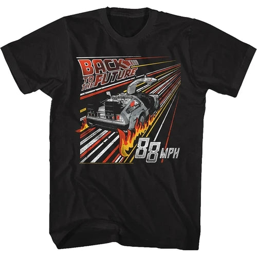 Back To The Future Vintage Car GRAPHIC T Shirt for Men Camiseta Summer Short Sleeve T Shirts Back To Future Tee Tops Streetwear