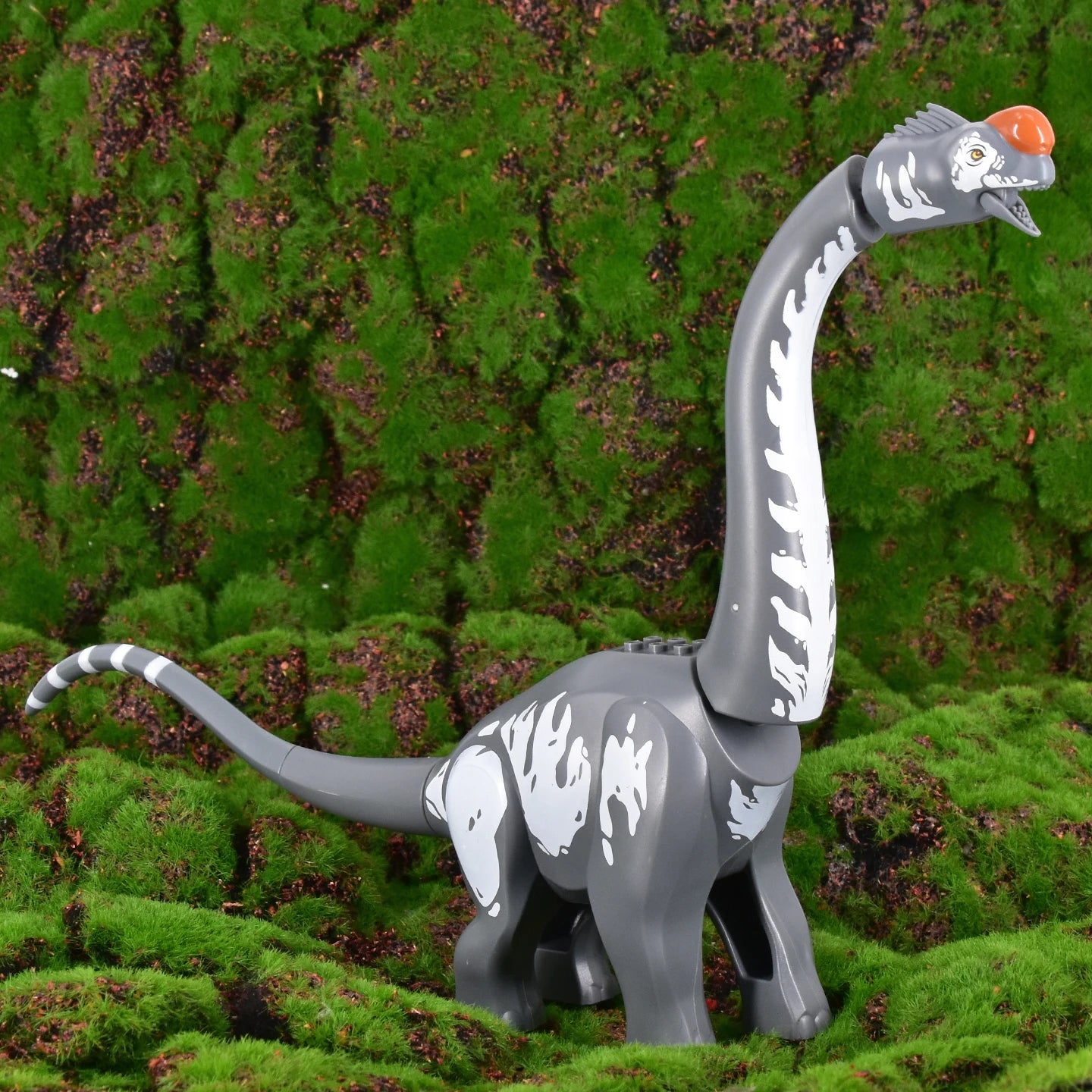 Jurassic Dinosaur World Titanosaurus Realistic Design Soft Rubber Material Building Bolcks Bricks Dinosauios Park figures Toys