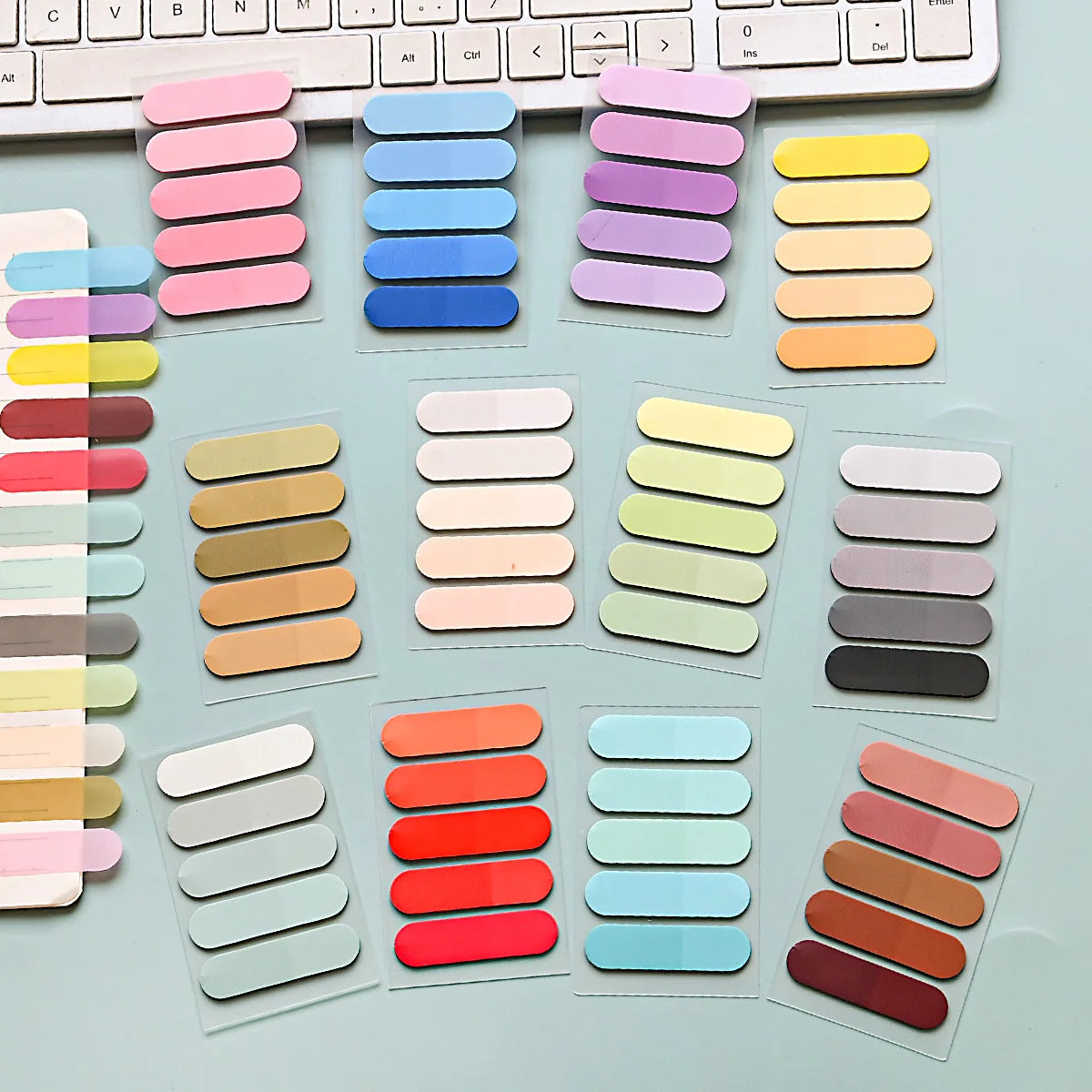 100 Sheets Writable Sticky Tabs Book Tabs Page Markers Translucent Sticky Note Tabs Post It Stick Tabs Annotation Tabs Index