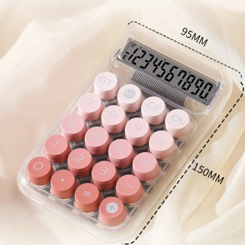Calculator Office Commercial Transparent Dopamine Gradient Color Computer Cute High Appearance Level Calculator