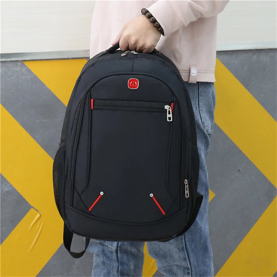 New Style Backpack for Men, Large Capacity Casual Backpack, Multi-Functional Business Trip Computer Bag, Medium to Large School Bag