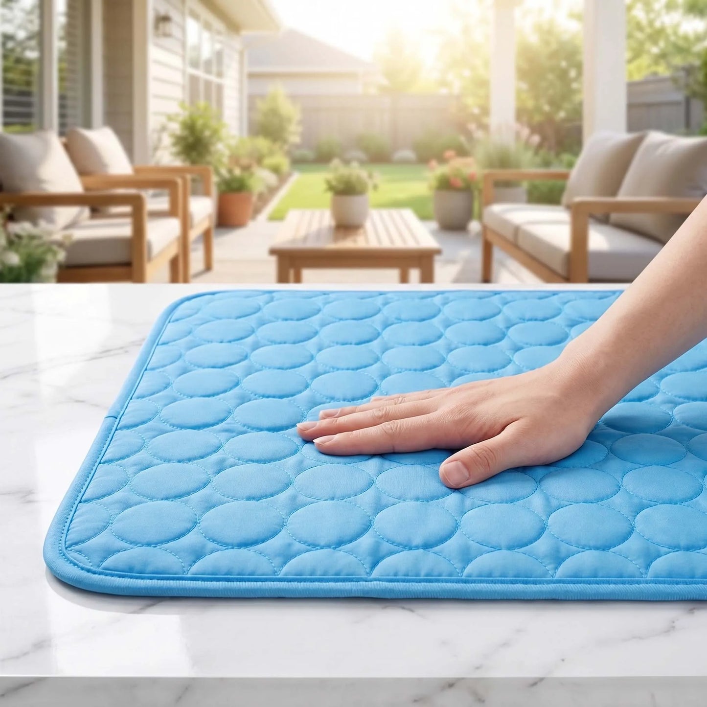 Dogs Self Cooling Mat Pet Cat Cooling Mat And Sleeping Pad For Pets Summer Cool Pads Blanket Washable Ice Silk Breathable Mat