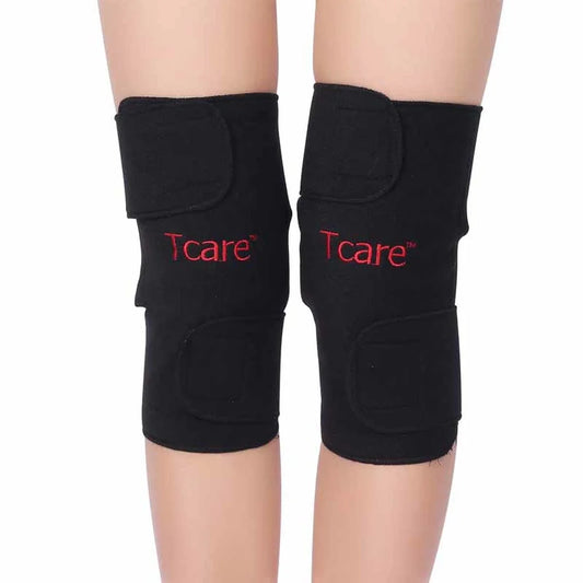 1 Pair BYEPAIN Tourmaline Self -heating Kneepad Magnetic Therapy Knee Support Tourmaline Knee Brace Belt Knee Massager