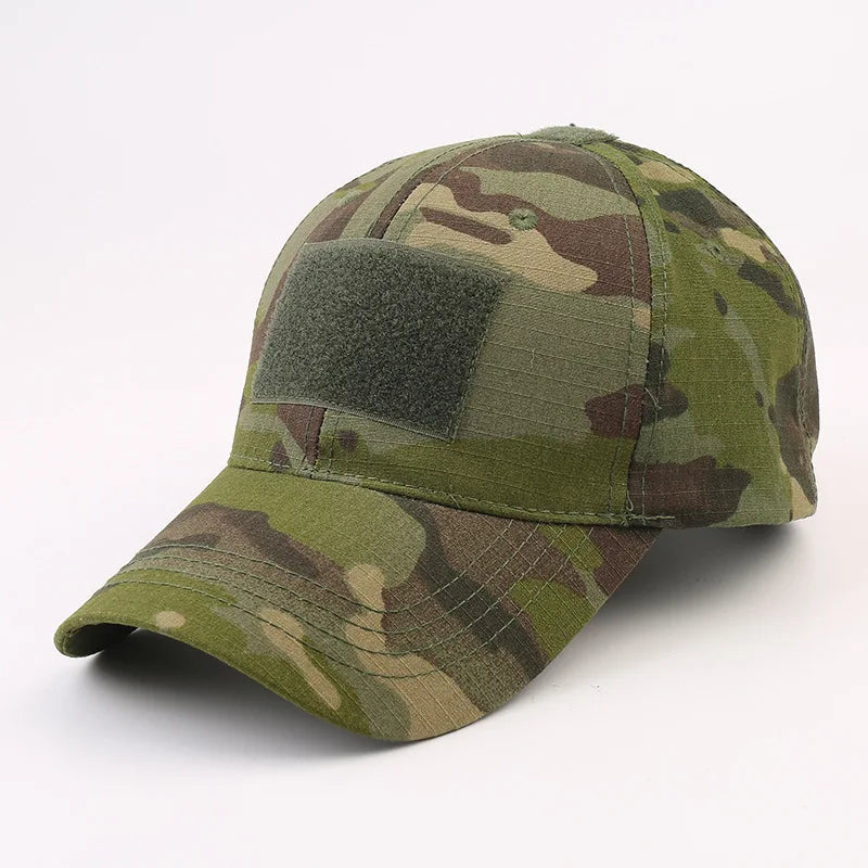 Adjustable Tactical Camo Baseball Hat Breathable Comfortable The Ultimate Essential Tactical Training Outdoor Adventures