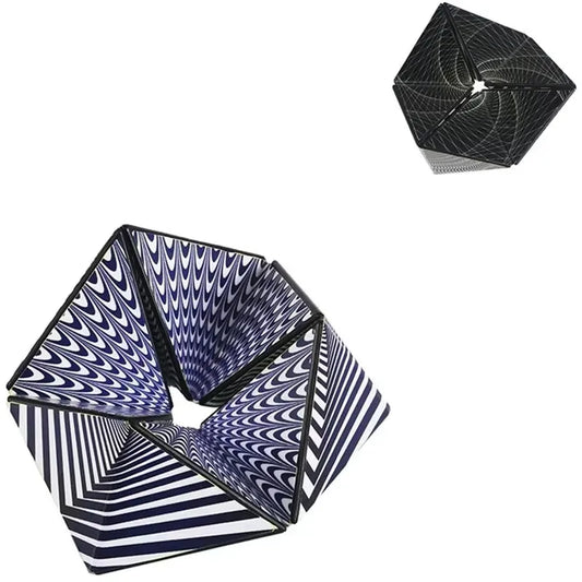 3D Stereo Geometry Magic Cube Versatile Unlimited Decompression Tool Children Puzzle Office Stress Relief Educational Toy