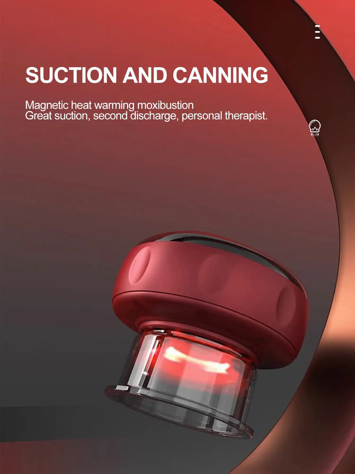 Electric Vacuum Cupping, Scraping, Skin Massage Device, Body Heating, Scraping, Suction Cup Treatment Set, Health and Portabilit