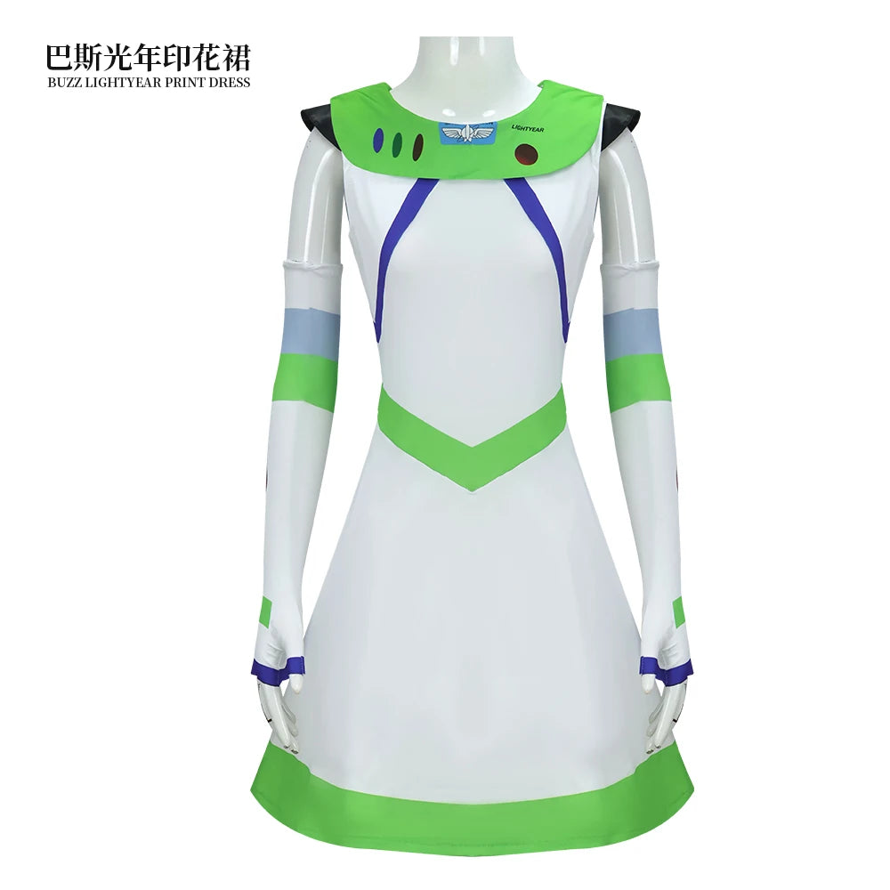 Halloween cosplay costume anime character same style Buzz dress performance costume for women