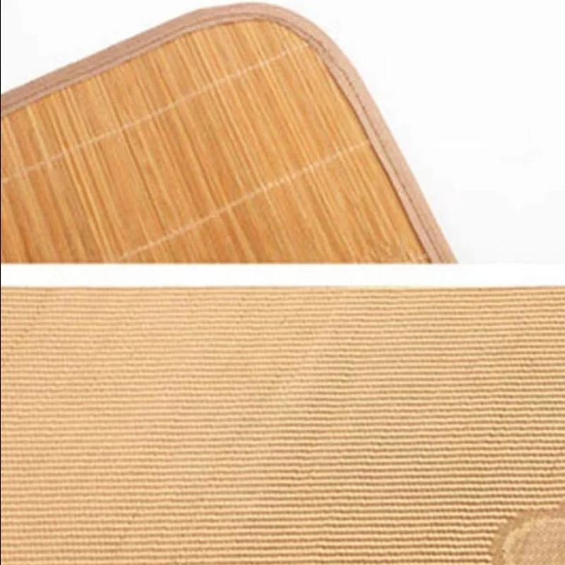 1 Pc Random Color Summer Bamboo Chair Cushion Office Student Cool Stool Cushion Home Square Summer Cool Dining Chair Seat Mat