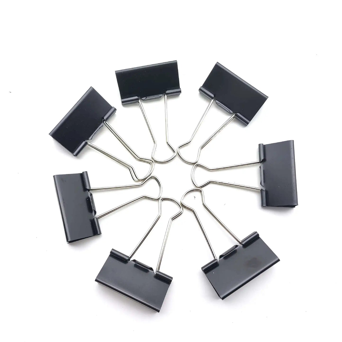 12Pcs/1BOX Binder Clip Clamps Long Tail Combination Folder Bookmark Paper Ticket Clips Effortless School Office Supplies