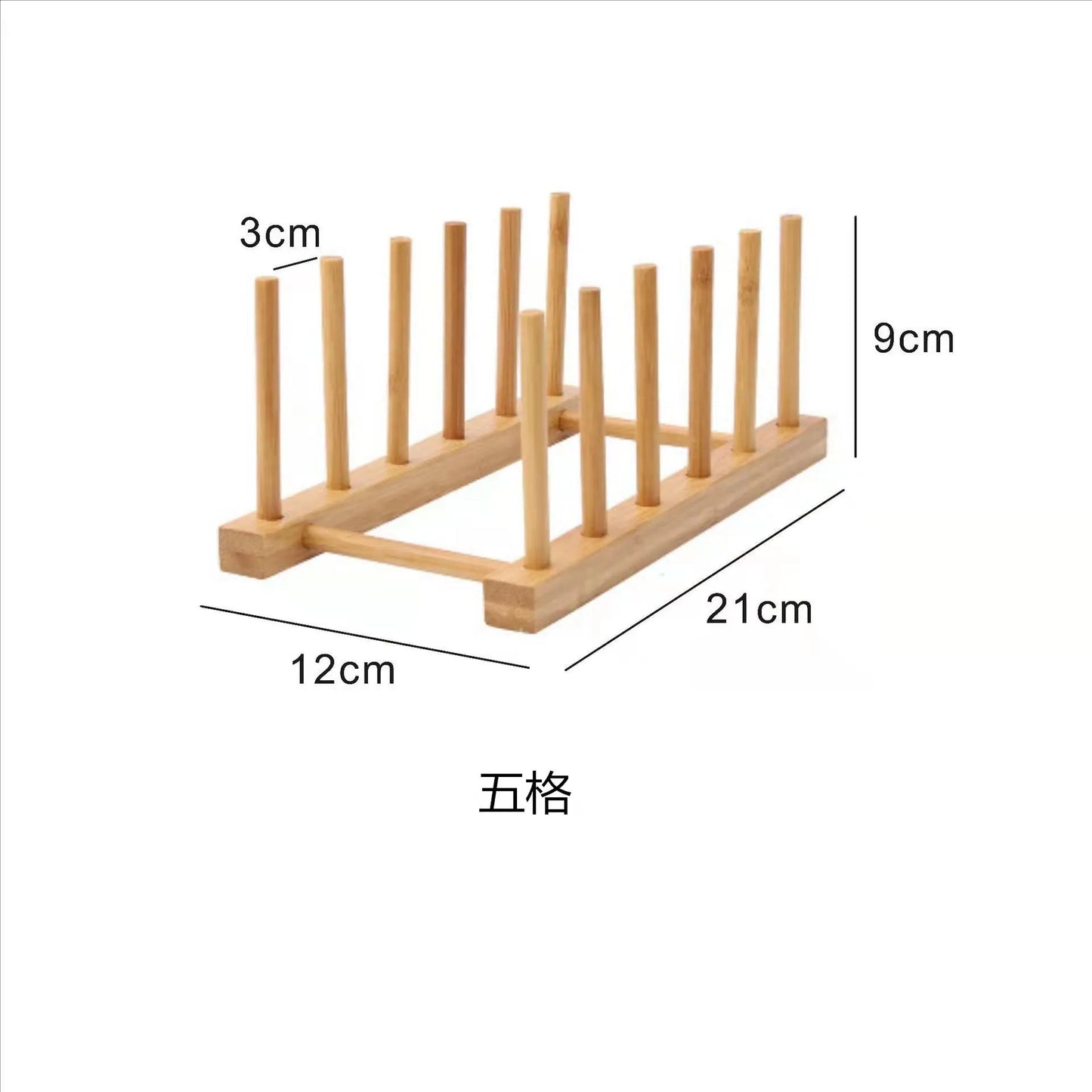 2026 DIY Locker Bamboo Drain Rack Wooden Plate Rack Dish Rack Kitchen Organizer for Plates/Cutting Boards/Plates/Cups/Pot Lid
