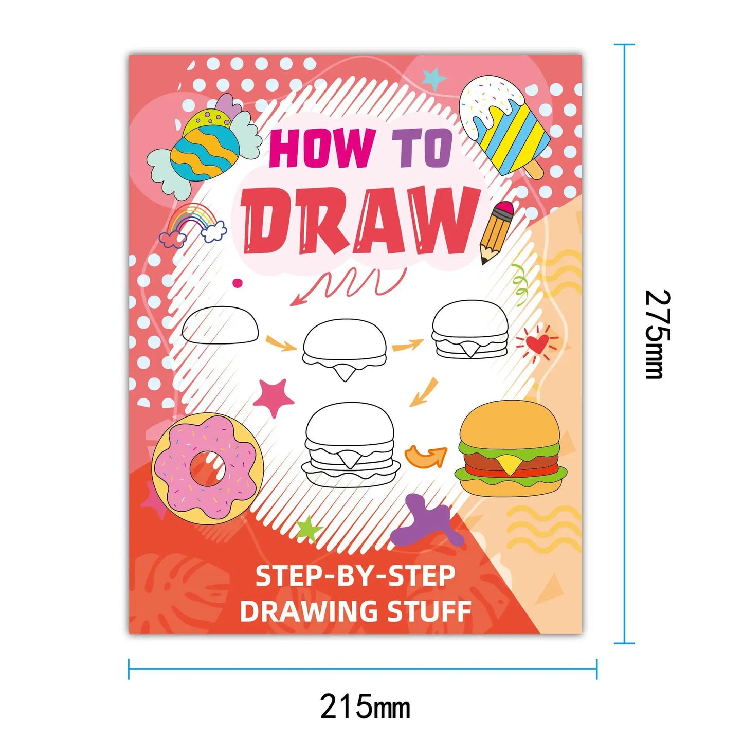 Step-by-Step Guide for Kids: Learn to Draw Vehicles with Simple Shapes & Fun Coloring Book Pages for Early Education