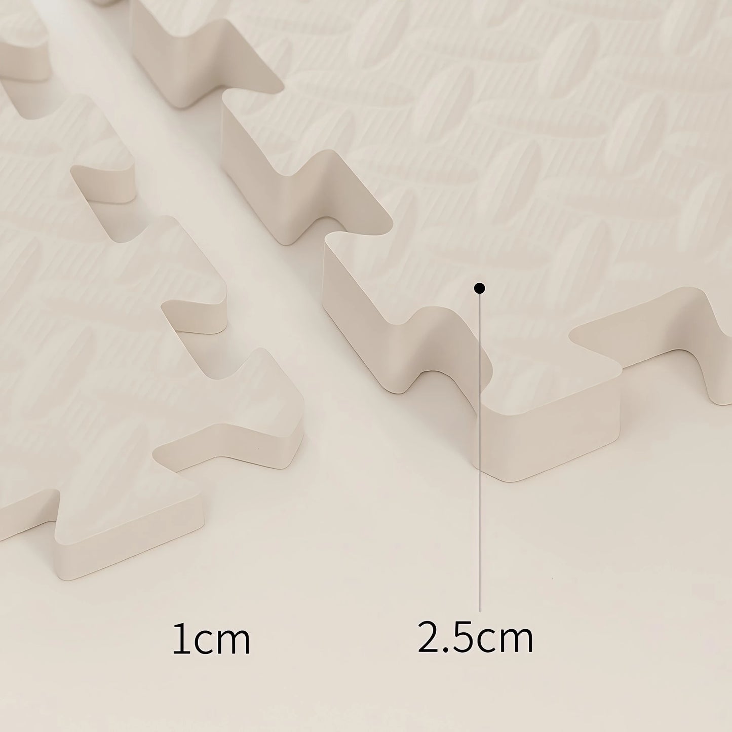 30*30*1/2.5CM Puzzle Mat for Children Baby Play Mat Kids Carpet Soundproof Gym Mat for Children's Room Activities Mat 2-16Pcs