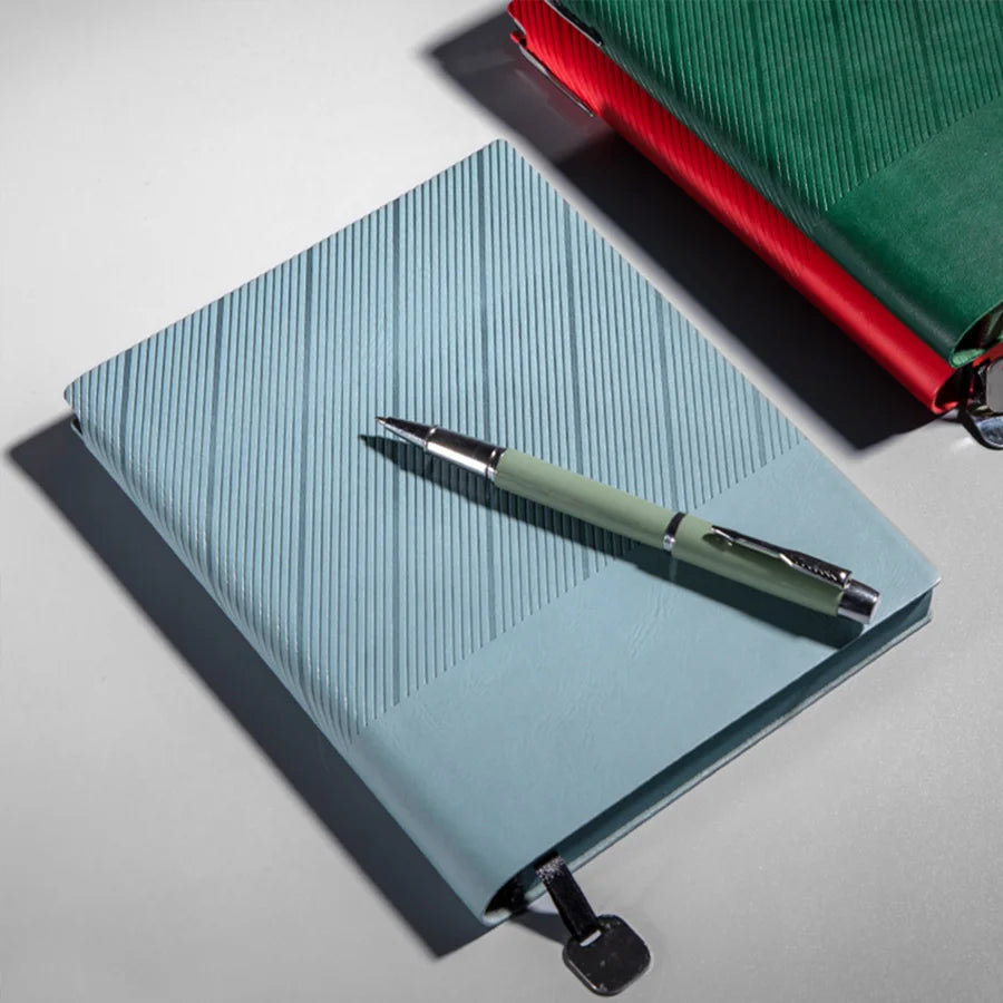 Artisan Twill Notebook - A5 Sketchbook with Textured Linen Cover