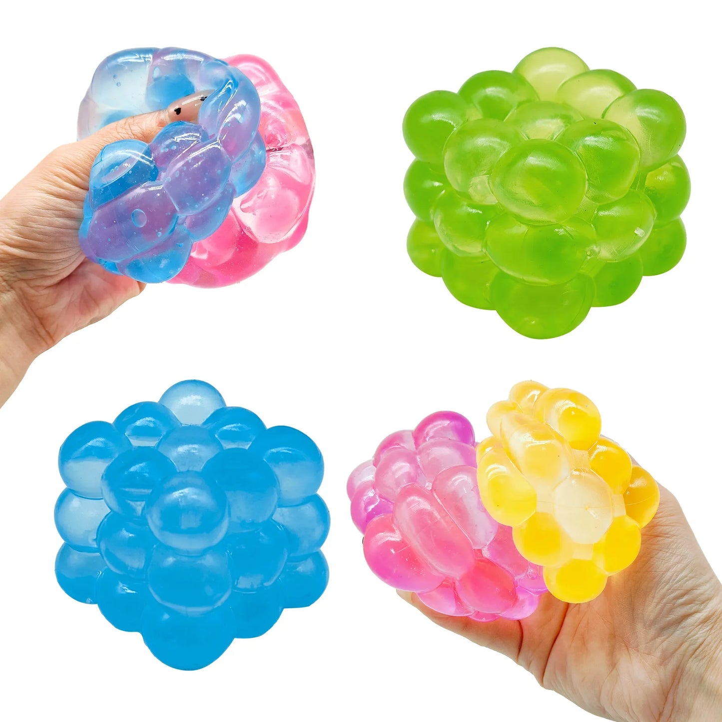 New three-dimensional candy kneading music adult kids Stress Relief Squeeze sensory Toys Decompression Simulation Cube