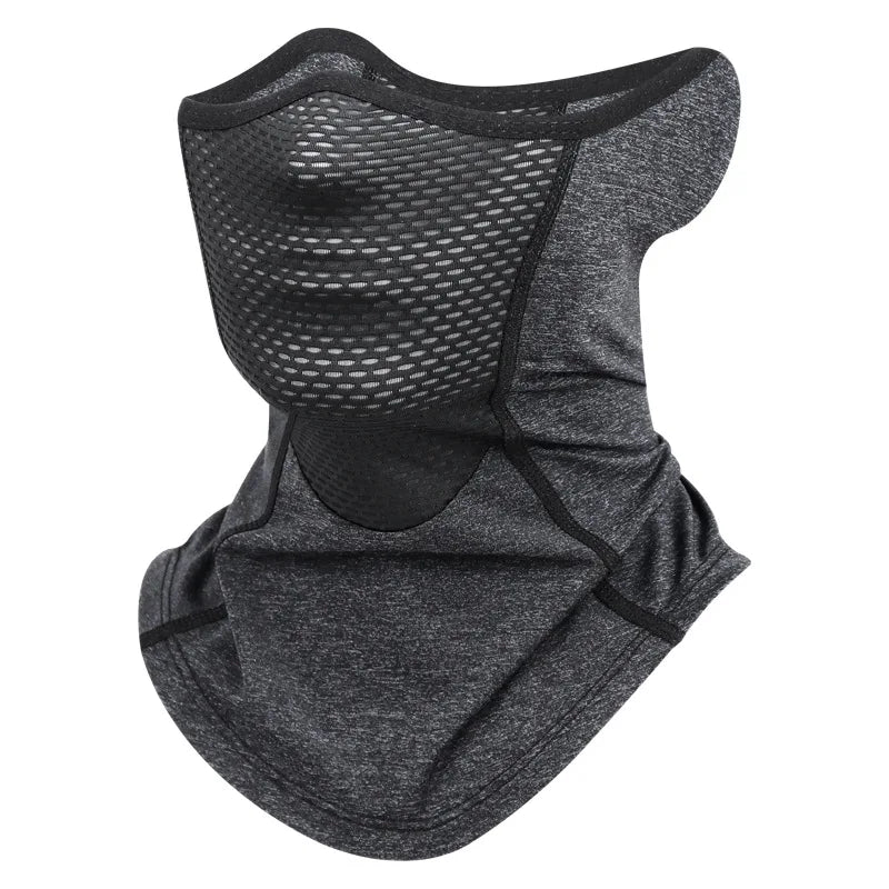 Summer Balaclava Sun Protection Mask Cycling Breathable Mesh Cooling Ice Silk Reflective Strip Motorcycle Fishing Neck Gaiter