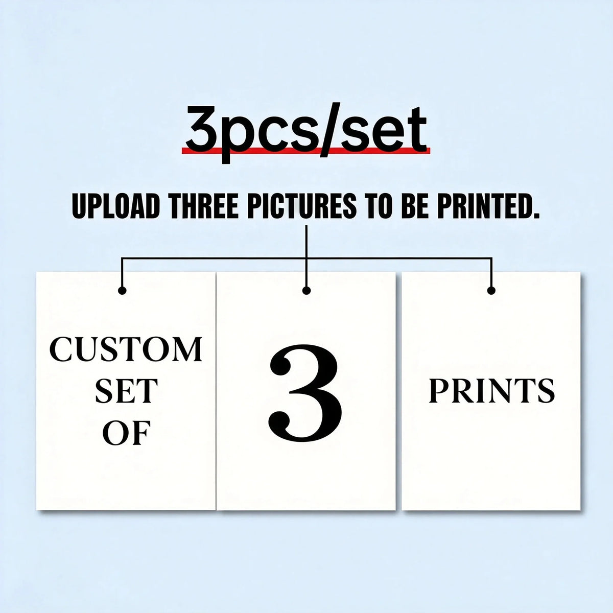 Custom Canvas Prints Photo Wall Art Personalized Poster for Family Life Pets Anime Birthdays Weddings Scenery Home Decor Gifts