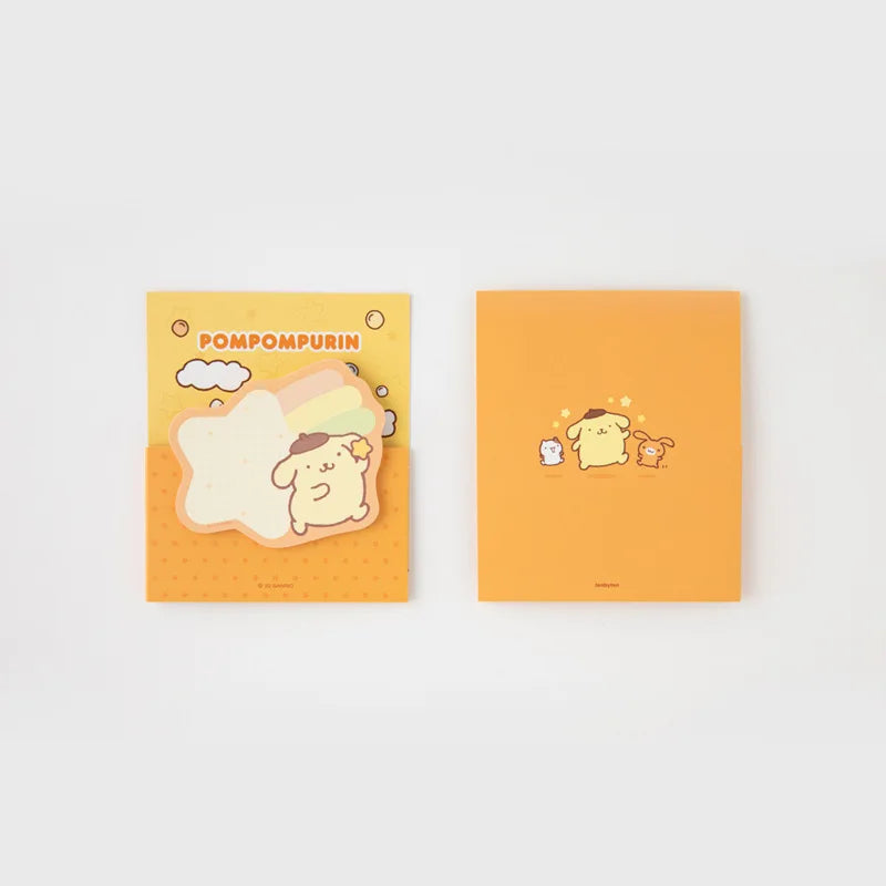 Trendy Sound Sanrio kawaii stationery Double-layer post-it notes hello kitty office notes sticky sticky notes korean kuromi