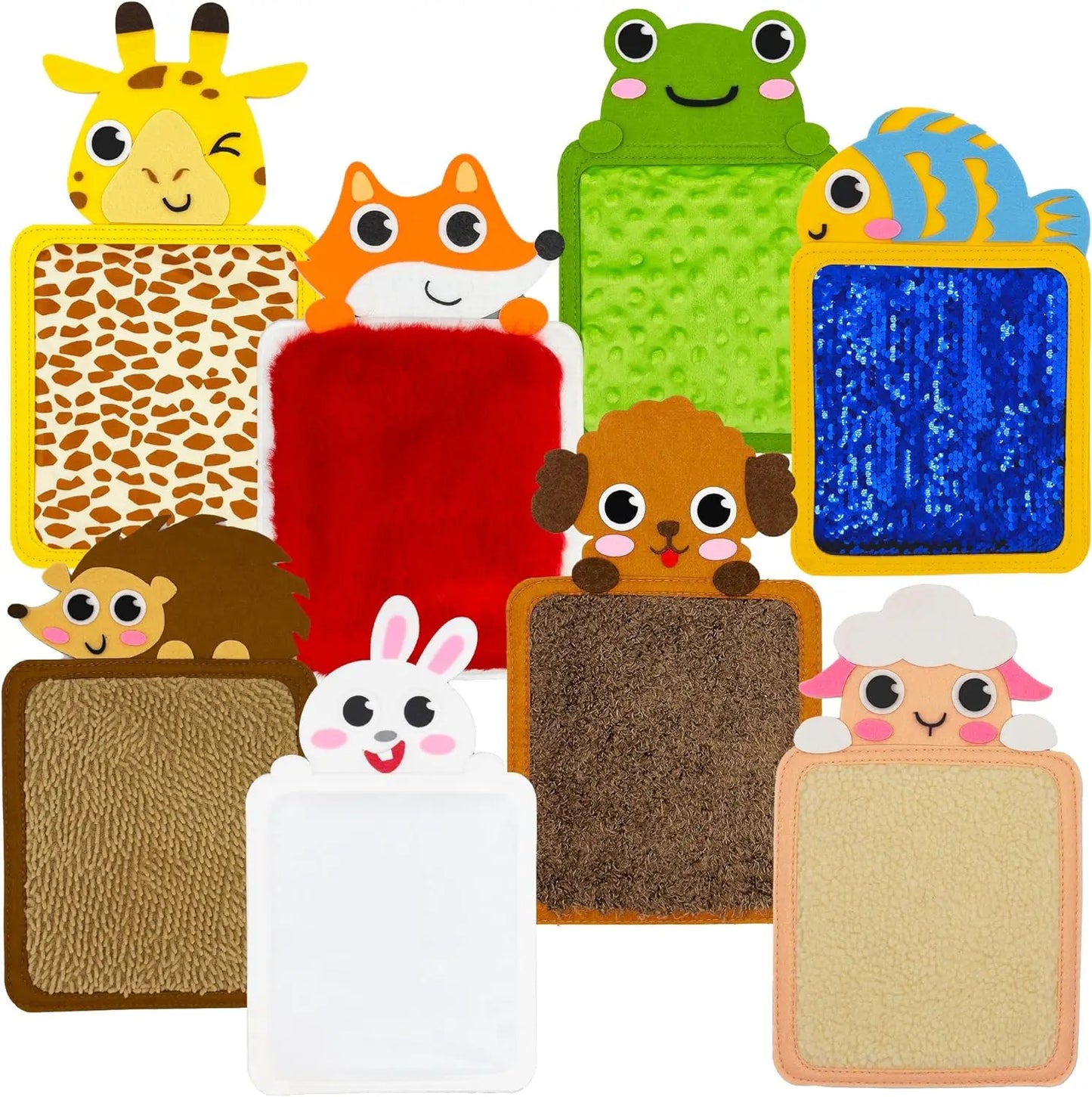 Sensory Tactile Mat Developmental Education Toy Montessori Busy Board Life Skills Fine Motor Learning Activities Toys for Kids