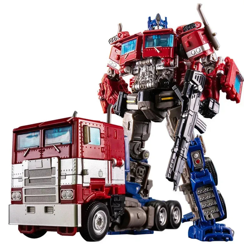 2026 NEW HOT Transformation Toys Robot Car Alloy commander Optimus Prime Action Figure Movie Series Children Birthday Gift