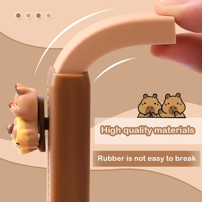 Kawaii Stationery Aesthetic Stationery Office Supplies School Items Gift For Kids Eraser Cute Capybara Eraser Cute Funny Rubber