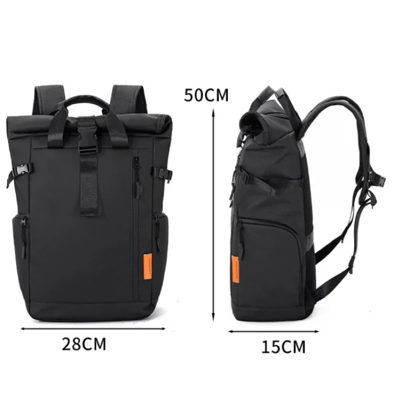 Unisex Fashionable Minimalist Large Capacity Waterproof Backpack Portable College School Bag Trendy Designer Backpack for Men