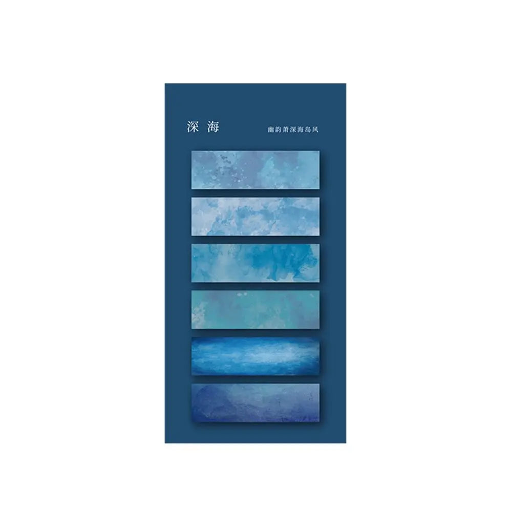 120 Sheets Morandi Color Stationery Kawaii Bookmark Posted It Sticky Notes Paper Sticker Index Memo Pad