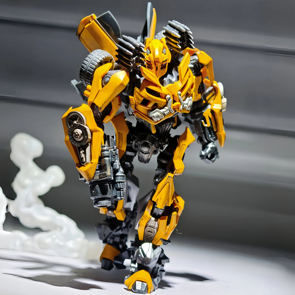 BLOKEES Transformers Assemble Building Blocks Bumblebee Megatron Mobile Toy Model Desktop Collection Ornament Birthday Gift