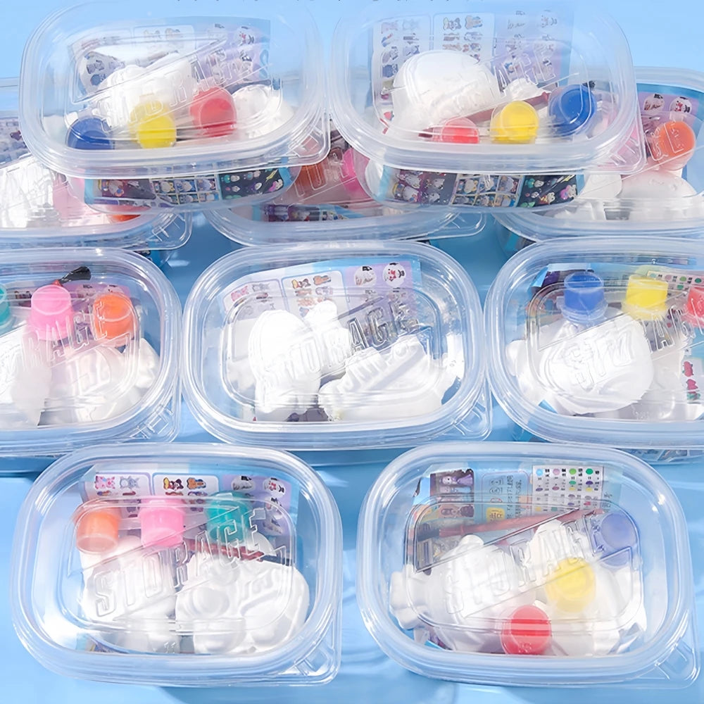 1/3/5 Pcs Fun Box DIY Graffiti Dolls for Children's Birthday Kindergarten Home Party Gift Pinata Gift Bag Treasure Box Filling