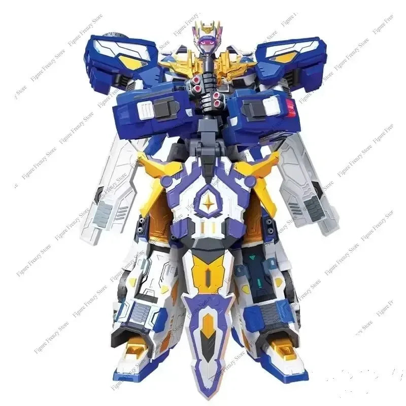 Gao Xuan Card Fighter 2 Dazzling Blue Thunder King Integrated Transformation Robot Season 2 Toy Mecha King