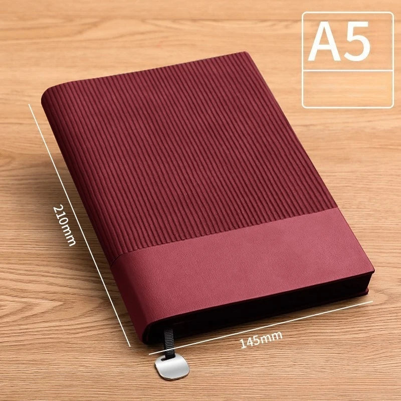 A5 Notebook Personalized Name PU Notepad Fashion Diary Journal School Office Supplies Student Gifts Practical Stationery