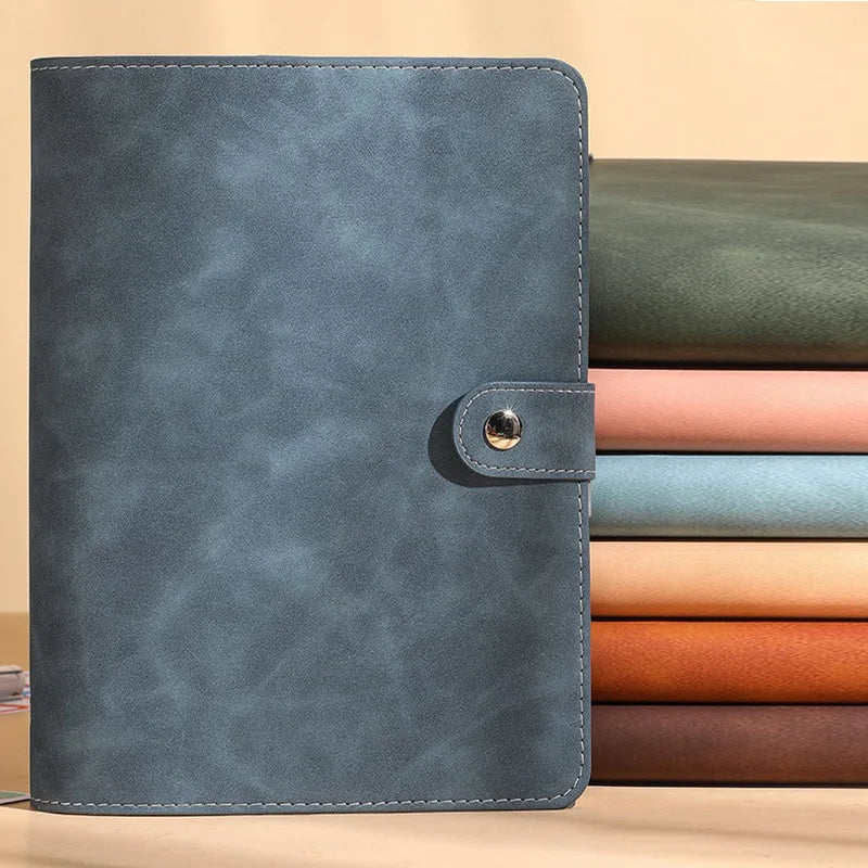 A5 A6 A7 Soft PU DIY Binder Photocards Collect Book Diary Agenda Planner Cover Album Stationery