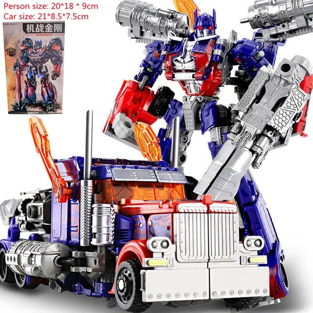 Transformation Toy Robot Figure Movie Classic Autobot Commander Dual Sword Christmas Gift Birthday Toys
