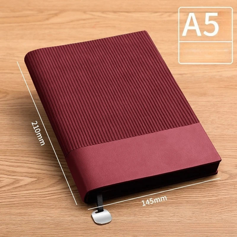 A5 Notebook Personalized Name PU Notepad Fashion Diary Journal School Office Supplies Student Gifts Practical Stationery