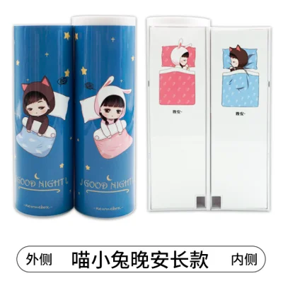 Pencil-box Multi-functional Pencil Case Plastic Double-layer Creative Pencil-box for children  Writing case