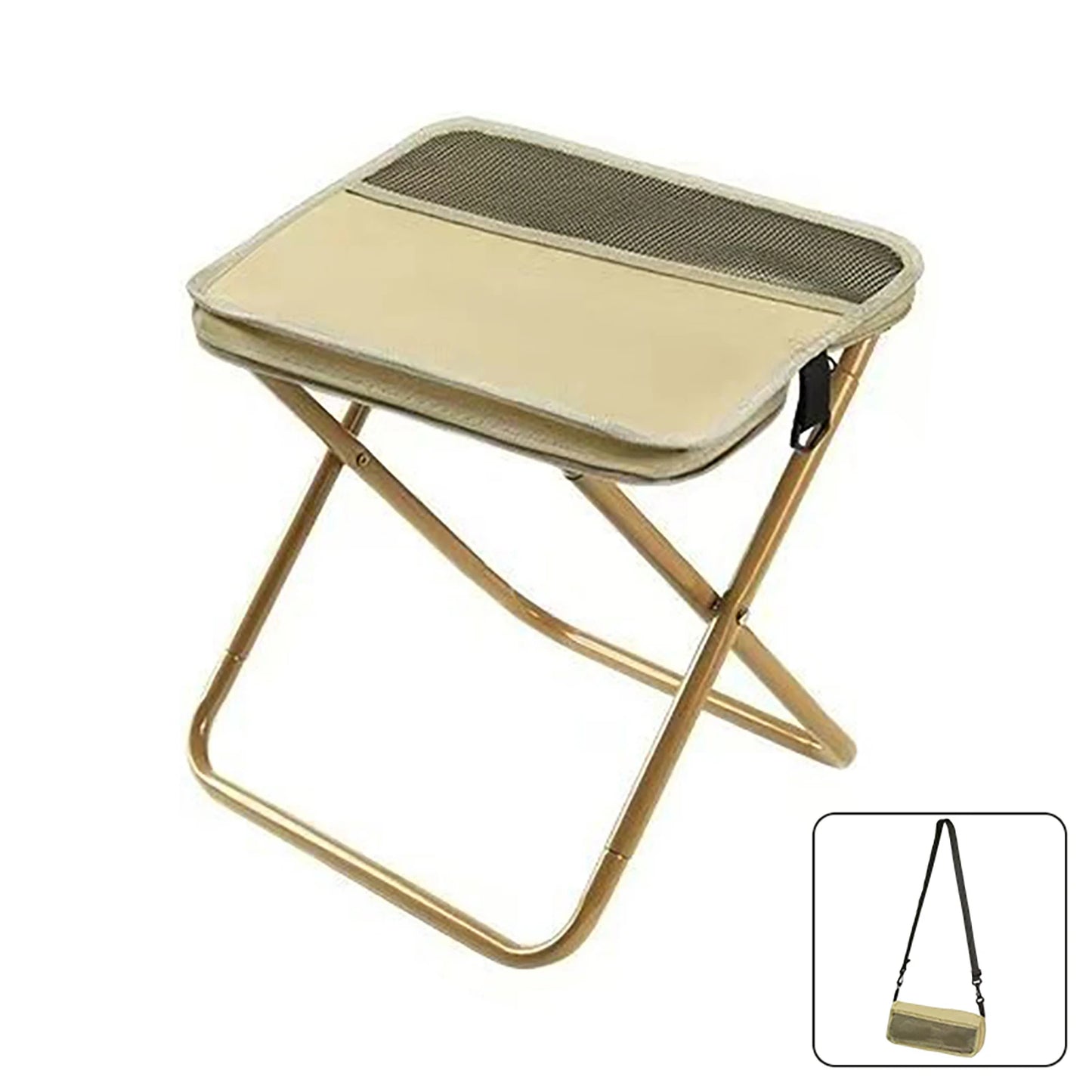 의자 Foldable Backpack Stool Portable Folding Stool With Carry Bag Lightweight Mini Easy Carry Outdoor Chair For Travel Picnics