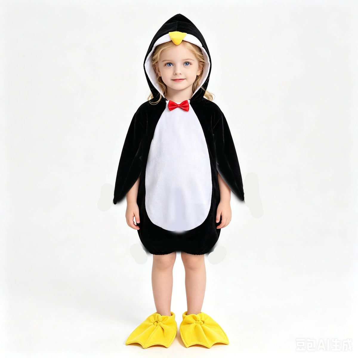 Baby Kids Penguin Costume Halloween Outfit Child Girl Animal Theme Birthday Party Dress Clothing New Year Xmas Christmas Gift