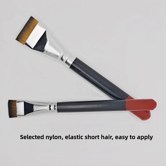 Lacquer art specific short haired nylon brush lacquerware large lacquer brush oil painting tools materials art small flat pen