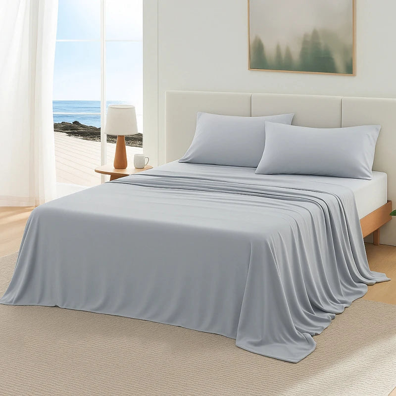 Summer Bed Blanket Ice Silk Cooling Blanket Air Conditioning Quilt Skin-friendly Light And Thin Breathable Quilt For Home Office