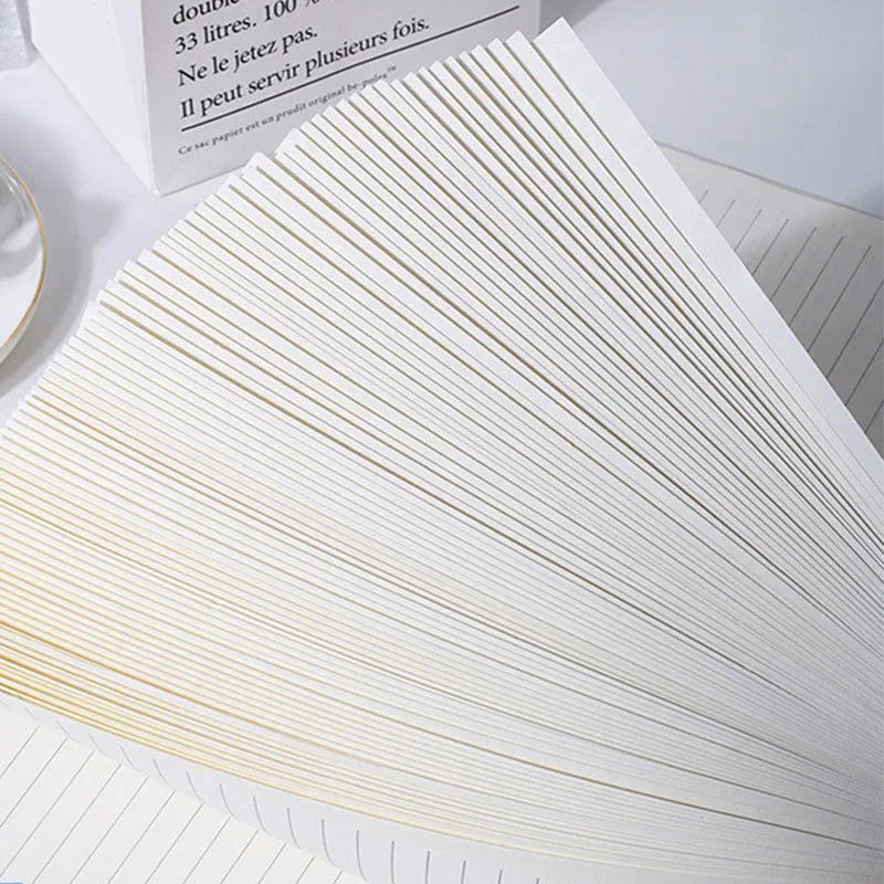 60Pcs A5 20 Holes B5 26 Holes A4 30 Holes Loose Leaf Paper Refill Thick Lined Blank Notebook Inner Sheet